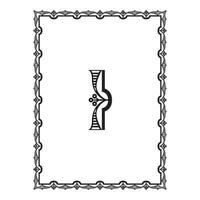 Vintage floral classic calligraphic retro vignette scroll frames ornamental design elements black and color set isolated vector