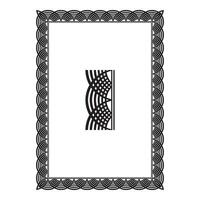 Vintage floral classic calligraphic retro vignette scroll frames ornamental design elements black and color set isolated vector