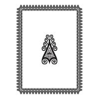 Vintage floral classic calligraphic retro vignette scroll frames ornamental design elements black and color set isolated vector