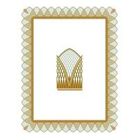 Vintage floral classic calligraphic retro vignette scroll frames ornamental design elements black and color set isolated vector
