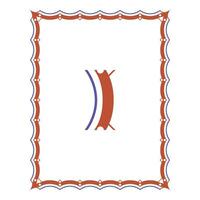 Vintage traditional realistic black and color Crests Ribbons Frames set on white background isolated vector illustration