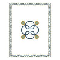 Vintage floral classic calligraphic retro vignette scroll frames ornamental design elements black and color set isolated vector