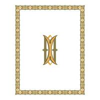 Vintage floral classic calligraphic retro vignette scroll frames ornamental design elements black and color set isolated vector