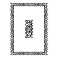 Vintage floral classic calligraphic retro vignette scroll frames ornamental design elements black and color set isolated vector