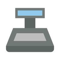 peso escala vector plano icono para personal y comercial usar.