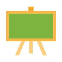 Blackboard Vector Flat Icon For Personal And Commercial Use.