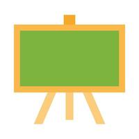 Blackboard Vector Flat Icon For Personal And Commercial Use.