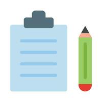 Exam Vector Flat Icon For Personal And Commercial Use.