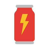 Energy Drink Vector Flat Icon For Personal And Commercial Use.