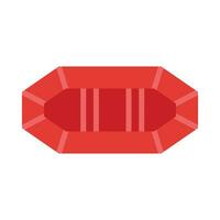 Dinghy Vector Flat Icon For Personal And Commercial Use.