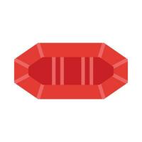 Dinghy Vector Flat Icon For Personal And Commercial Use.