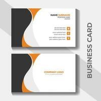 Business card design for modern medical healthcare template vector