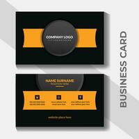 Medical style business card for doctor. Free vector