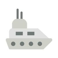 Yacht Vector Flat Icon For Personal And Commercial Use.