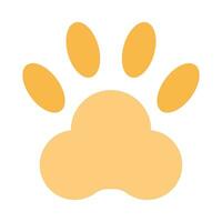 Pawprint Vector Flat Icon For Personal And Commercial Use.