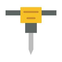 Jack Hammer Vector Flat Icon For Personal And Commercial Use.