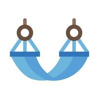 Hammock Vector Flat Icon For Personal And Commercial Use.