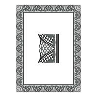 Vintage floral classic calligraphic retro vignette scroll frames ornamental design elements black and color set isolated vector