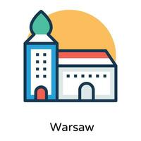 Poland City Scape vector