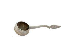 Dipper coconut shell ladle ancient traditional photo