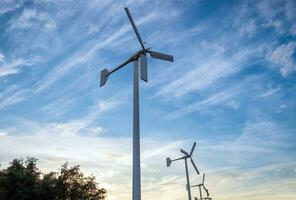 Wind turbine alternative energy clean photo