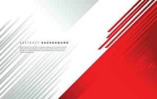 red and white modern abstract background design vector