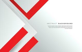 red and white modern abstract background design vector