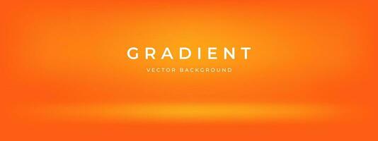 Abstract smooth orange background for display your products vector