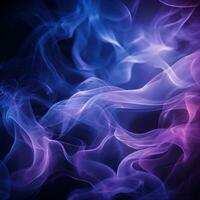 AI generated captures a beautiful and mysterious pattern of abstract smoke photo