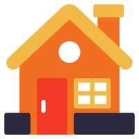 Education home Vector object illustration
