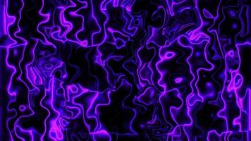 fractal lawaai achtergrond. abstract kleurrijk fractal lawaai vloeistof Golf. energie golven. 4k animatie. video