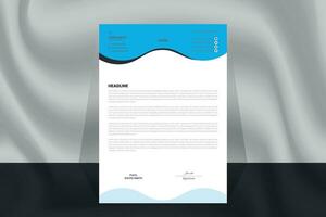 Corporate Business Letter Head Design Template vector