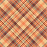 Tartan plaid pattern with texture and summer color. vector