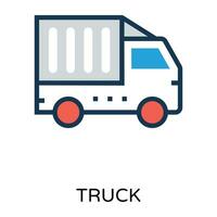 Trendy Delivery Concepts vector