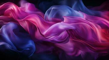 AI generated Abstract purple paint splash for desktop wallpaper photo