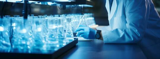 AI generated Medical science laboratory photo