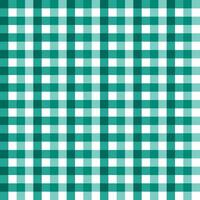 Green shade plaid pattern background. plaid pattern background. plaid background. Seamless pattern. for backdrop, decoration, gift wrapping, gingham tablecloth. vector