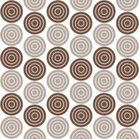 Brown shade circle pattern. Circle vector seamless pattern. Decorative element, wrapping paper, wall tiles, floor tiles, bathroom tiles.