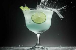 AI generated margarita cocktail. Pro Photo