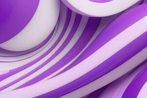 AI generated 3d rendering luxury bold purple and white abstract background. Pro Photo