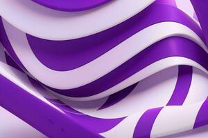 AI generated 3d rendering luxury bold purple and white abstract background. Pro Photo