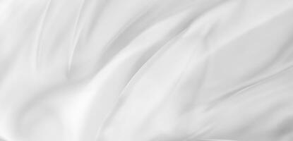 White silk fabric lines texture background photo