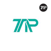 Letter TAP Monogram Logo Design vector
