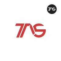 Letter TA5 Monogram Logo Design vector