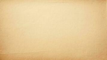 AI generated Vintage cardboard tone texture background, cream paper old grunge retro rustic for wall interiors. photo