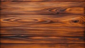 AI generated Wood grain brown texture background , natural material for furniture and flooring. photo