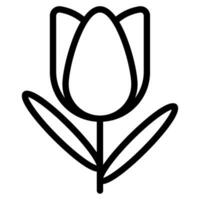 Spring tulip Vector object illustration