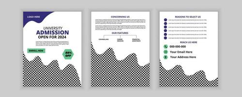 Creative Education Catalogue Design Template vector