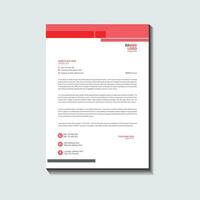 Creative And Unique Letterhead Templates Design vector