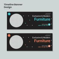 Professional Banner Design Templates vector